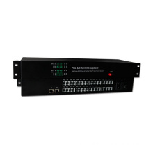 HongRui factory price telephone optical fiber converter pcm 30 channel multiplexer
